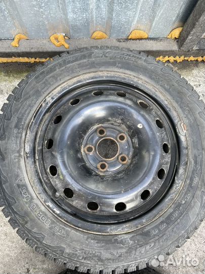 R15 Cordiant Snow Cross 185/60, PCD 5x100 DIA 57.1