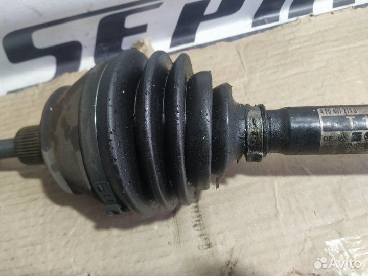 Привод передний левый Audi A6 C6 3.2 2007