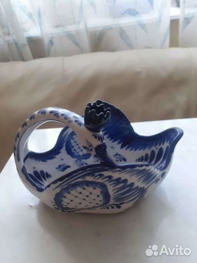 Фарфоровая посуда гжель