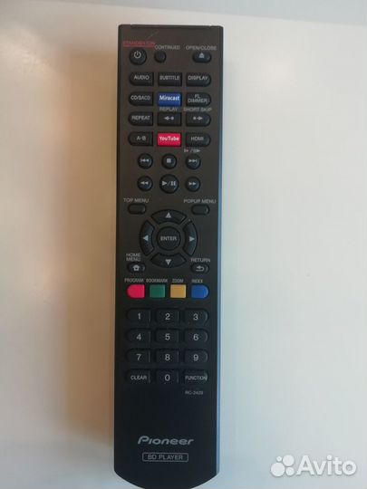 Пульт для Blu-ray-плеера pioneer