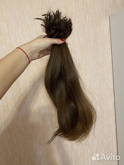 Волосы для наращивания 50см славянка