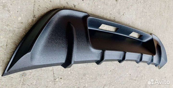 Накладка на задний бампер granta