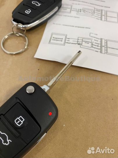 Центральный замок универсальный в стиле Audi