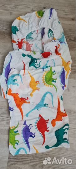 Простынь на резинке+Наволочка 40на60