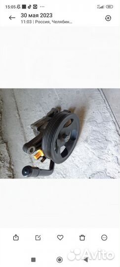 Насос гура hyundai solaris