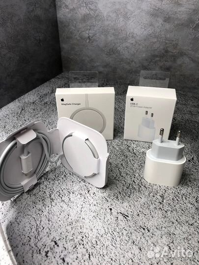 Беспроводная зарядка Magsafe+ блок зарядки 20w