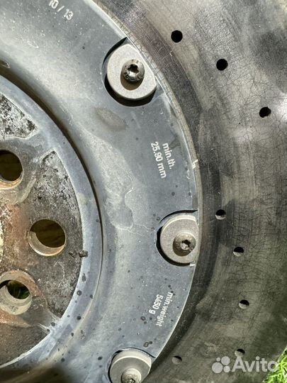 BMW M5 F10 M6 F13 керамический диск задний