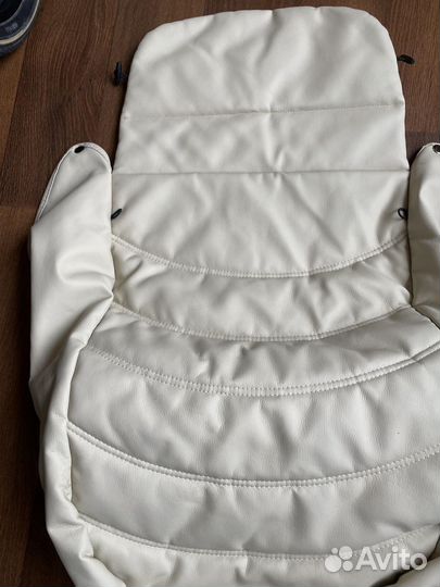 Коляска 2 в 1 эко кожа