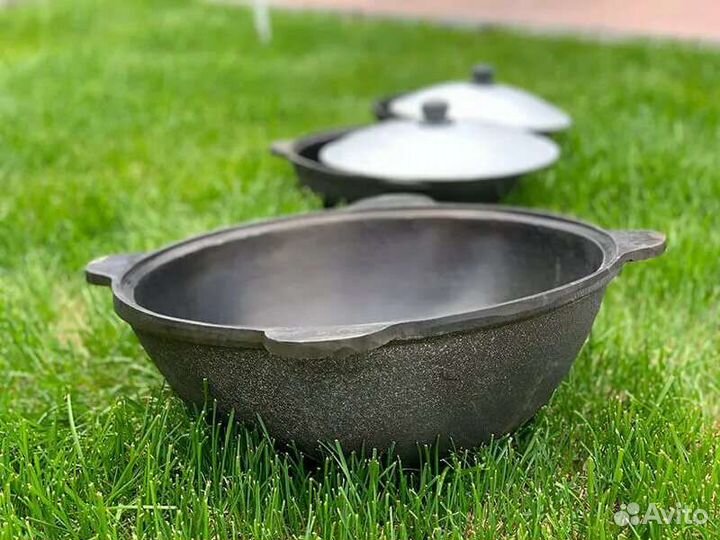 Казан узбекский чугунный