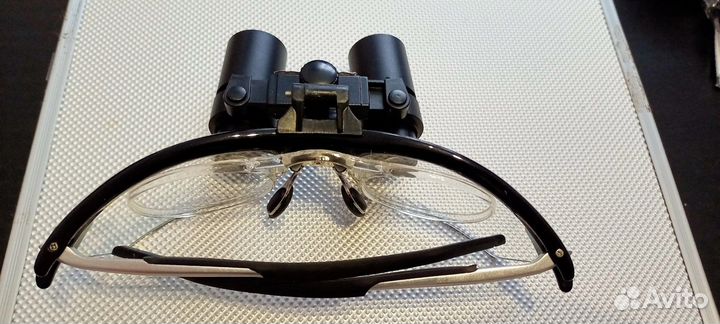 Бинокулярные очки увеличительные с подсветкой