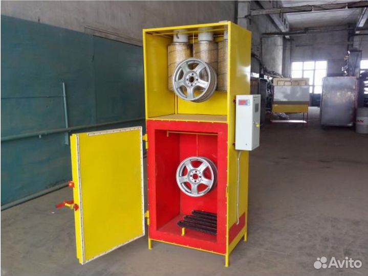 Печь/камера полимеризации – порошковой окраски