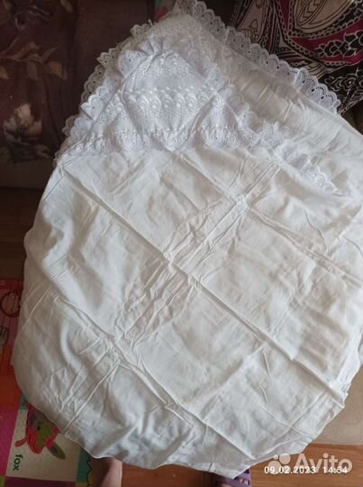 Конверт на выписку весна лето