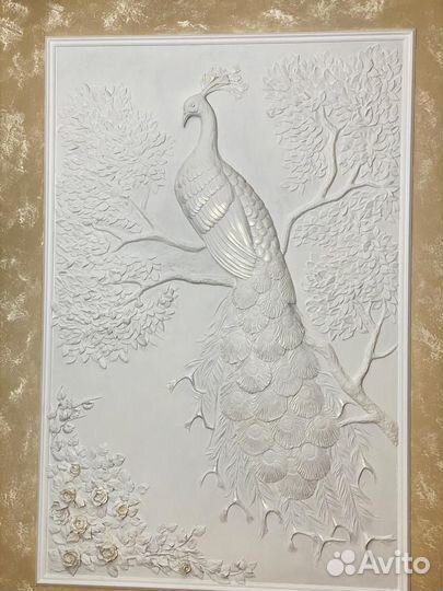 Настенная лепка, панно, барельеф,роспись