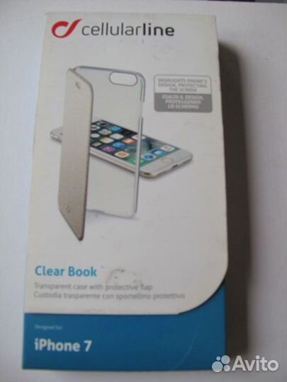 Чехлы для iPhone 7/plus фирмы cellularline