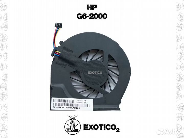 HP G6-2000 Кулер Вентилятор