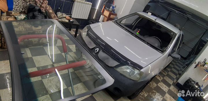 Лобовое стекло renault logan / логан