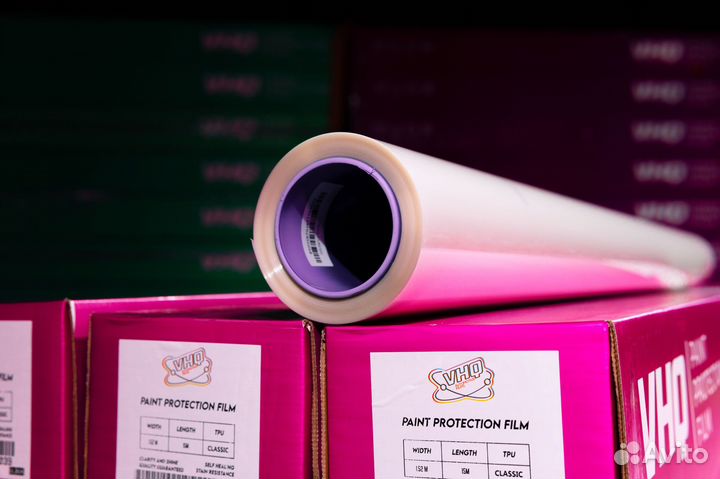 Пленка для авто VHQ PPF Clear 1.52*1м 210мкм