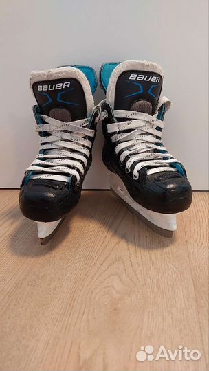 Хоккейные коньки бауэр, размер по стельки 18 см