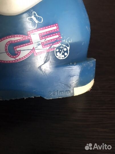 Горнолыжные ботинки 17-18.5