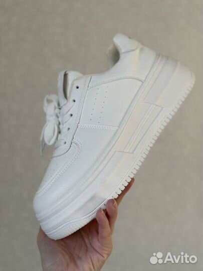 Кеды на высокой подошве новые 37,5 (240мм)