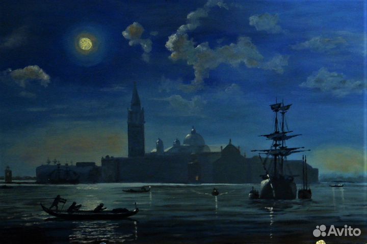 Картина маслом пейзаж