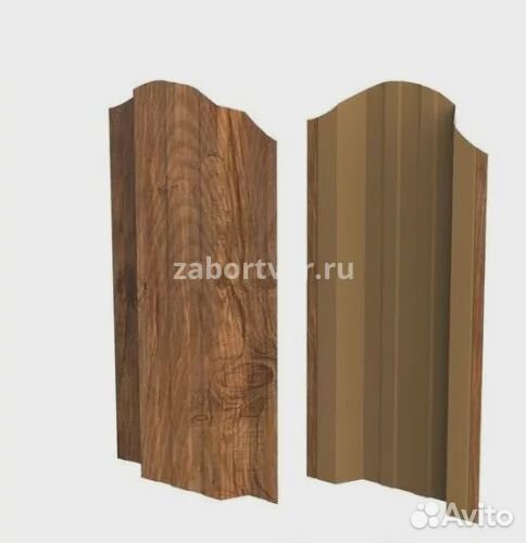 Штакетник П образный - 0,45 мм