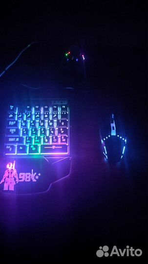 Игровая мышка и клавиатура для телефона