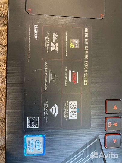 Ноутбук asus FX504G