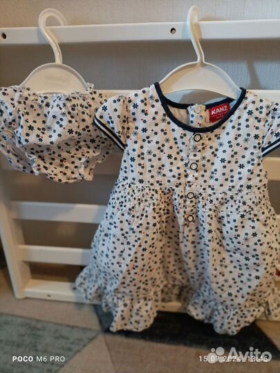 Платье для девочки 80