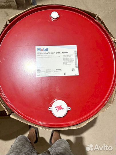 Mobil delvac MX extra 10W-40 моторное масло