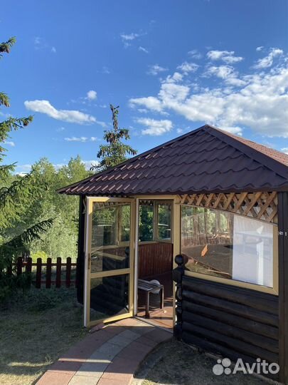 Беседка с мангалом на базе отдыха «Красная гора«