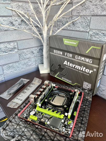 Комплект lga 2011 Xeon e5 2670 v2+32GB Ozu Samsung