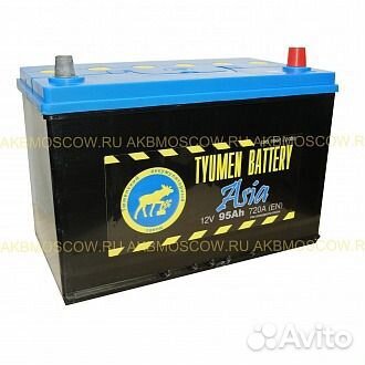 Аккумулятор Тюмень Asia 6ст-95 о. п. 95 а/ч