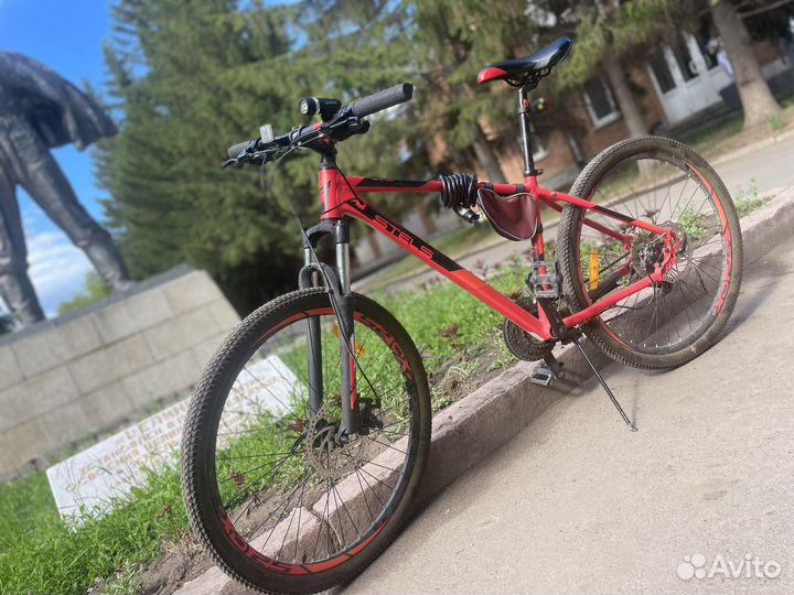 Как новый аллюминевый велосипед stels 740