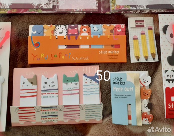 Стикеры и листочки для записей