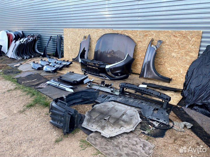 Mitsubishi Outlander 3 Ноускат морда в сборе