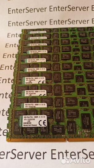16GB DDR3 ECC REG PC3L PC3 kingston 1333 10600