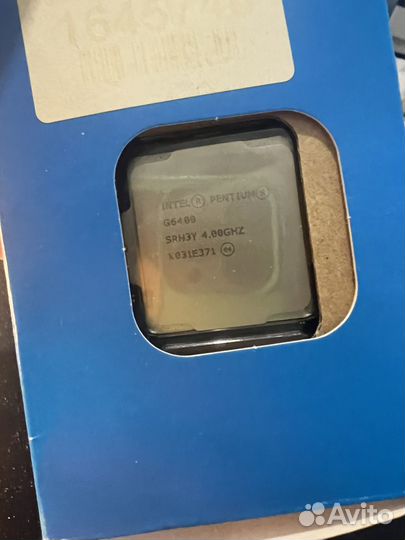 Процессор intel Pentium Gold G6400