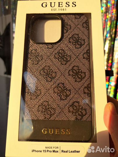 Чехол на iPhone 15 Pro Max Guess