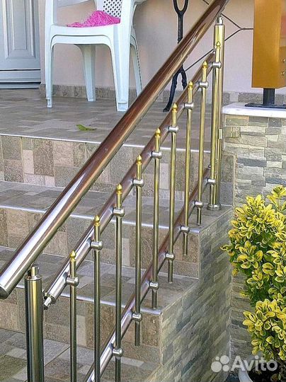 Перила из нержавеющей стали