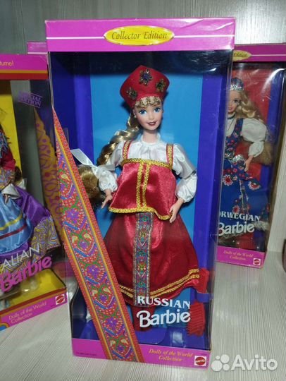 Barbie Italian Russian Irish Indian Japanese Norw