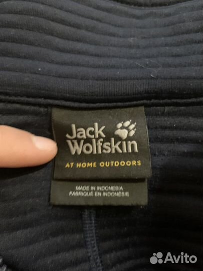 Кофта jack wolfskin