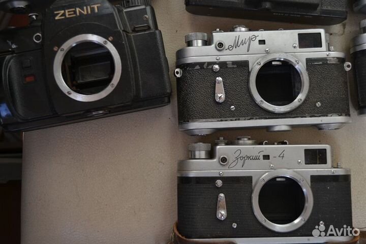 Фэд 2,мир,зорький 4, 4к,зенит 12 сд,хр,122