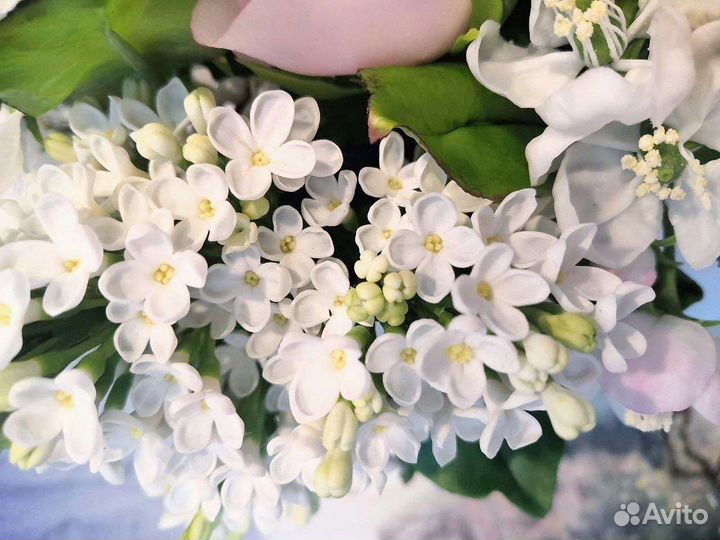 Композиция из холодного фарфора