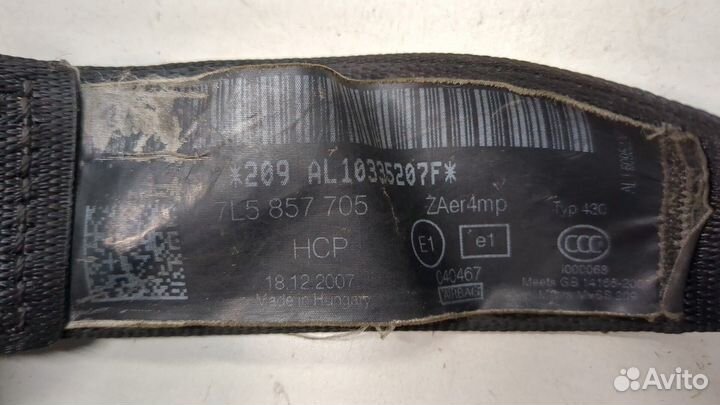 Ремень безопасности левый передний Porsche Cayenne