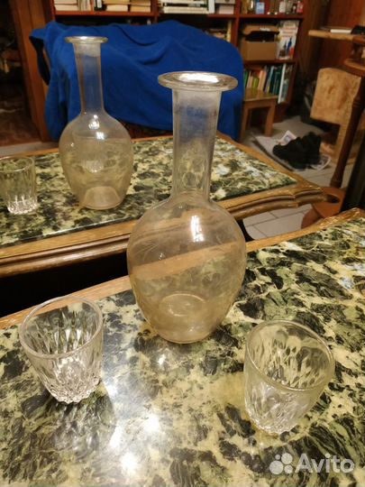 Стеклянная посуда времен СССР