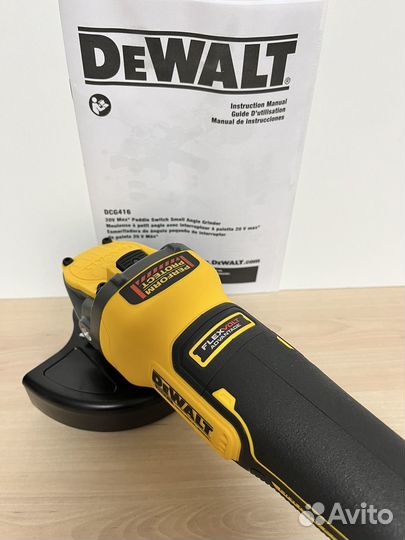 Ушм болгарка dewalt dcg416