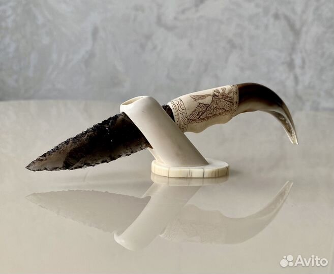 Нож обсидиановый. Сувениры Камчатки