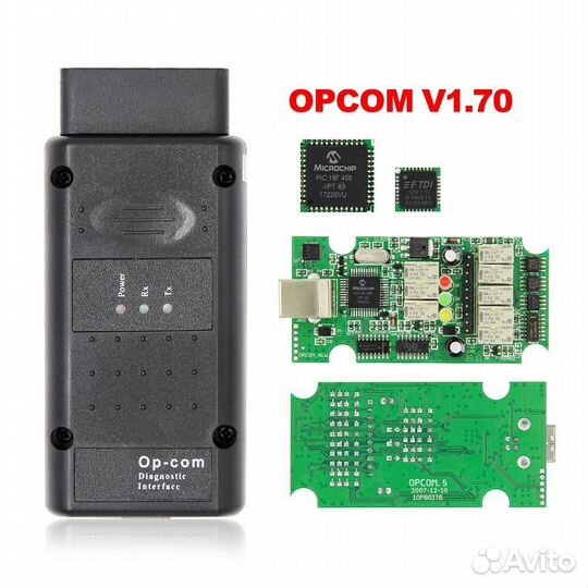 OP-COM v 1.70 ReFlash настоящий pic18f458