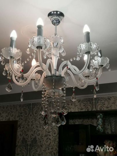 Люстра потолочная бу